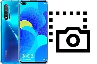 Captura de pantalla en Huawei nova 6 5G