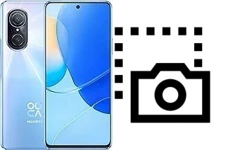 Captura de pantalla en Huawei nova 9 SE 5G