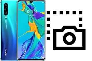 Captura de pantalla en Huawei P30