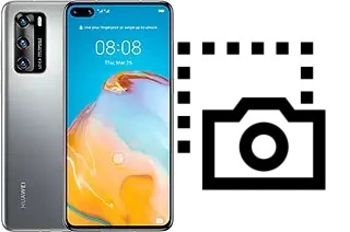 Captura de pantalla en Huawei P40