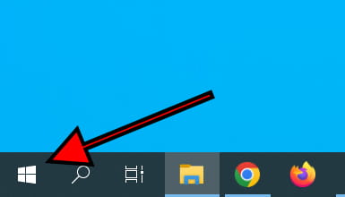 Icono inicio Windows