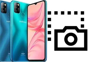 Captura de pantalla en Infinix Hot 10 Lite