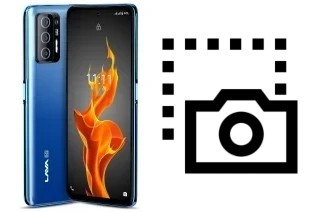 Captura de pantalla en Lava AGNI 5G