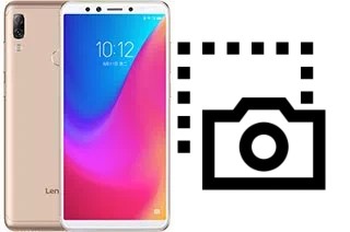 Captura de pantalla en Lenovo K5 Pro