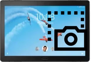 Captura de pantalla en Lenovo Tab P10