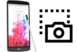 Captura de pantalla en LG G3 Stylus