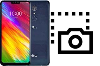 Captura de pantalla en LG G7 Fit