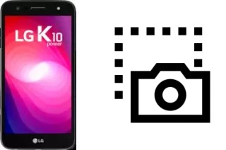 Captura de pantalla en LG K10 Power