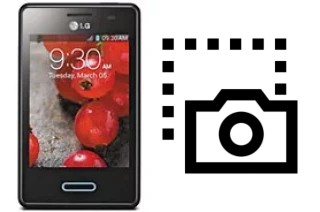 Captura de pantalla en LG Optimus L3 II E430