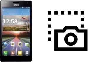 Captura de pantalla en LG Optimus 4X HD