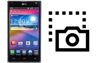 Captura de pantalla en LG Optimus G E970