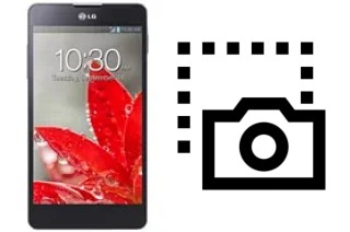 Captura de pantalla en LG Optimus G E975