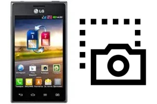 Captura de pantalla en LG Optimus L5 Dual E615