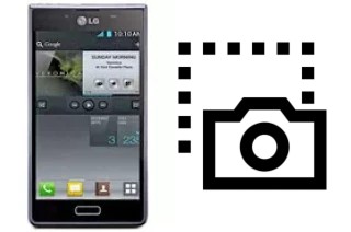 Captura de pantalla en LG Optimus L7 P700