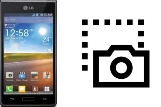 Captura de pantalla en LG Optimus L7