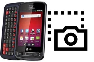 Captura de pantalla en LG Optimus Slider