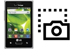 Captura de pantalla en LG Optimus Zone VS410