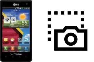 Captura de pantalla en LG Optimus Zone