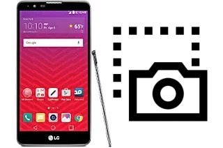 Captura de pantalla en LG Stylo 2