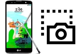 Captura de pantalla en LG Stylus 2 Plus