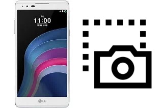 Captura de pantalla en LG X5