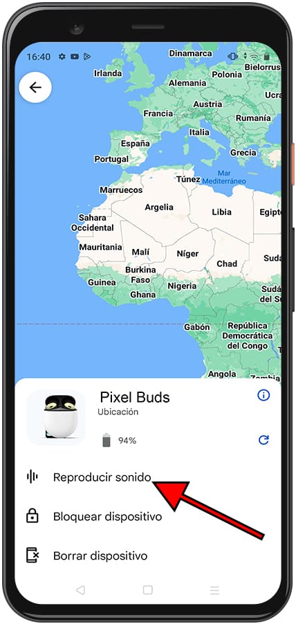 Reproducir sonido Pixel Buds Pro 2