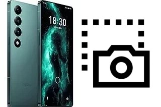 Captura de pantalla en Meizu 20 Infinity