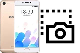 Captura de pantalla en Meizu E2