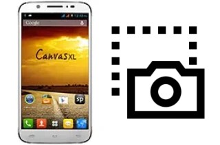 Captura de pantalla en Micromax A119 Canvas XL