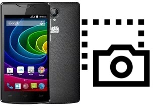 Captura de pantalla en Micromax Bolt D320