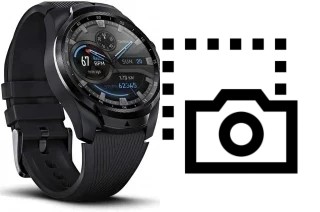 Captura de pantalla en Mobvoi Ticwatch Pro 4G