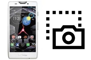 Captura de pantalla en Motorola DROID RAZR HD