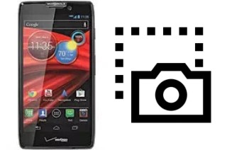 Captura de pantalla en Motorola DROID RAZR MAXX HD