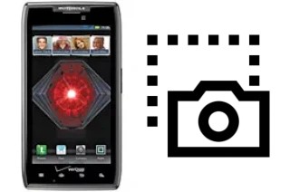 Captura de pantalla en Motorola DROID RAZR MAXX