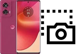 Captura de pantalla en Motorola Edge 50 Fusion