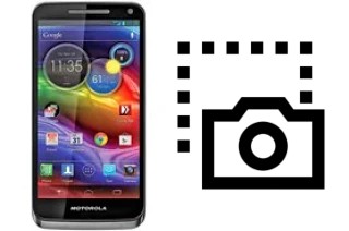 Captura de pantalla en Motorola Electrify M XT905