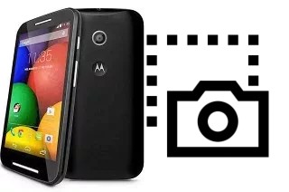 Captura de pantalla en Motorola Moto E Dual SIM