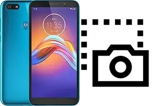 Captura de pantalla en Motorola Moto E6 Play