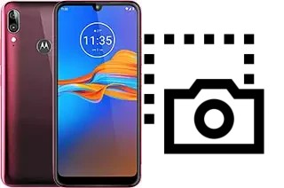 Captura de pantalla en Motorola Moto E6 Plus (2019)