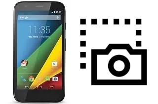 Captura de pantalla en Motorola Moto G Dual SIM