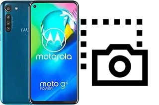 Captura de pantalla en Motorola Moto G8 Power