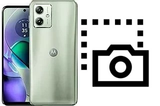 Captura de pantalla en Motorola Moto G54