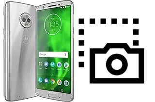 Captura de pantalla en Motorola Moto G6