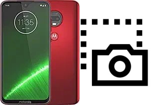 Captura de pantalla en Motorola Moto G7 Plus