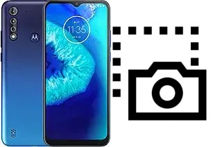 Captura de pantalla en Motorola Moto G8 Power Lite