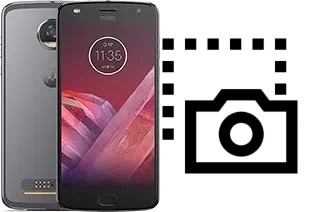 Captura de pantalla en Motorola Moto Z2 Play