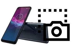 Captura de pantalla en Motorola One Action