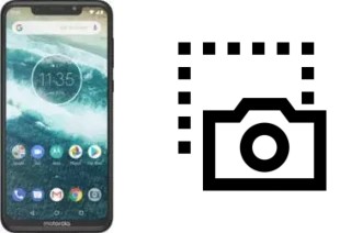 Captura de pantalla en Motorola One Power