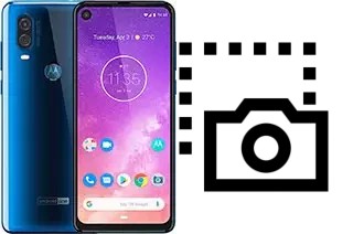 Captura de pantalla en Motorola One Vision