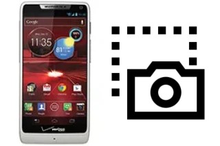 Captura de pantalla en Motorola DROID RAZR M